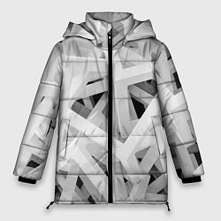 Куртка зимняя женская БЕЛЫЙ АРХИТЕКТОР, цвет: 3D-черный