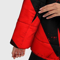 Куртка зимняя женская HONDA RED ХОНДА КРАСНЫЙ, цвет: 3D-черный — фото 2