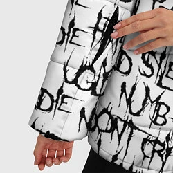 Куртка зимняя женская DEAD INSIDE 1000-7, цвет: 3D-черный — фото 2