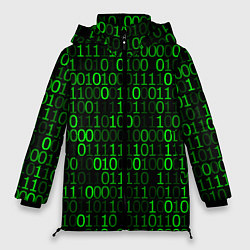 Куртка зимняя женская Бинарный Код Binary Code, цвет: 3D-черный