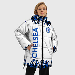 Куртка зимняя женская Chelsea челси спорт, цвет: 3D-красный — фото 2