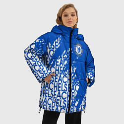 Куртка зимняя женская Chelsea челси, цвет: 3D-красный — фото 2