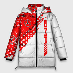 Женская зимняя куртка Mercedes amg мерседес амг