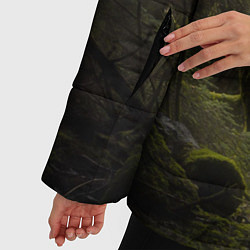 Куртка зимняя женская Лесная глушь, цвет: 3D-черный — фото 2