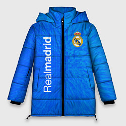 Женская зимняя куртка Реал мадрид real madrid abstraction