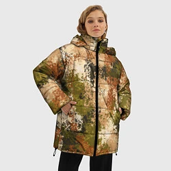 Куртка зимняя женская Камуфляж Василиск Степь, цвет: 3D-черный — фото 2