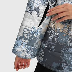 Куртка зимняя женская Камуфляж Василиск Горы, цвет: 3D-светло-серый — фото 2