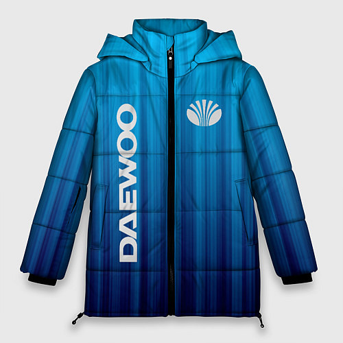 Женская зимняя куртка DAEWOO спорт / 3D-Светло-серый – фото 1