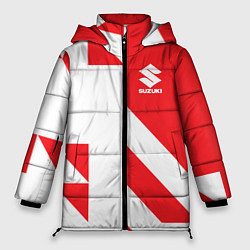 Куртка зимняя женская SUZUKI autosport, цвет: 3D-светло-серый