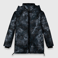 Куртка зимняя женская Камуфляж Паук Ночь, цвет: 3D-светло-серый