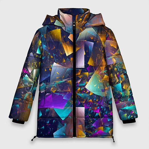Женская зимняя куртка Expressive pattern Vanguard / 3D-Светло-серый – фото 1