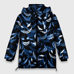 Куртка зимняя женская Drain monsters, цвет: 3D-светло-серый