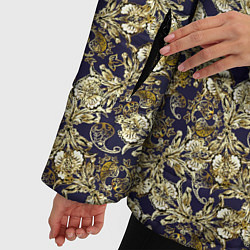 Куртка зимняя женская Классические узоры, цвет: 3D-светло-серый — фото 2