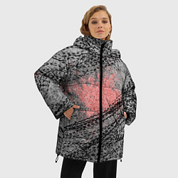 Куртка зимняя женская Дорогой муравьев Коллекция Get inspired! Fl-194-19, цвет: 3D-черный — фото 2