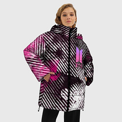 Куртка зимняя женская BTS КРАСКА, цвет: 3D-светло-серый — фото 2