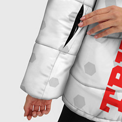 Куртка зимняя женская ТРИАТЛОН - ТРОЕБОРЬЕ, цвет: 3D-красный — фото 2