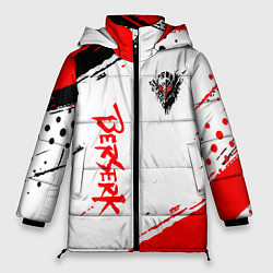 Куртка зимняя женская Berserk ЧЁРНАЯ МАСКА, цвет: 3D-красный