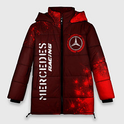 Куртка зимняя женская MERCEDES Mercedes Racing Арт, цвет: 3D-черный