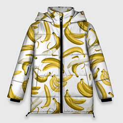 Женская зимняя куртка Кругом бананы