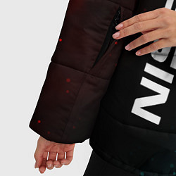 Куртка зимняя женская НИССАН МОТОР - Космос, цвет: 3D-черный — фото 2
