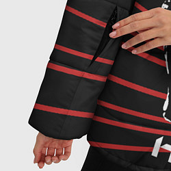 Куртка зимняя женская Stay hard, цвет: 3D-черный — фото 2