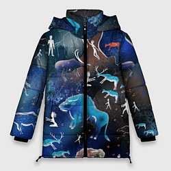 Женская зимняя куртка Альтернативная Альтамира синяя