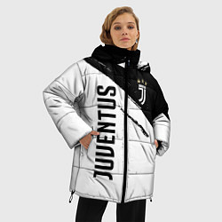 Куртка зимняя женская Ювентус фс, цвет: 3D-красный — фото 2