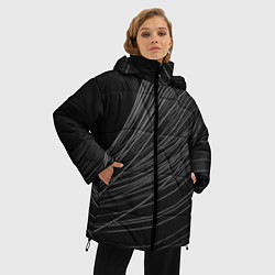 Куртка зимняя женская Стальные Прутья, цвет: 3D-красный — фото 2