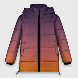 Куртка зимняя женская Sunset Gradient, цвет: 3D-черный
