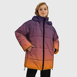 Куртка зимняя женская Sunset Gradient, цвет: 3D-черный — фото 2