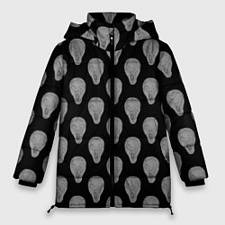 Куртка зимняя женская Мунк Крик принт, цвет: 3D-черный
