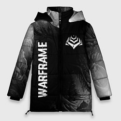 Куртка зимняя женская Warframe Glitch на темном фоне - FS, цвет: 3D-черный