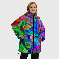 Куртка зимняя женская REFRACTION OF COLORS, цвет: 3D-красный — фото 2