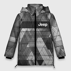 Куртка зимняя женская Jeep - спорт, цвет: 3D-светло-серый