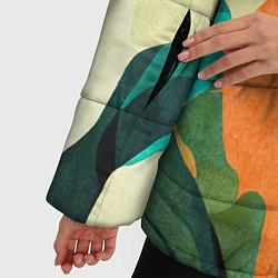 Куртка зимняя женская Multicoloured camouflage, цвет: 3D-черный — фото 2