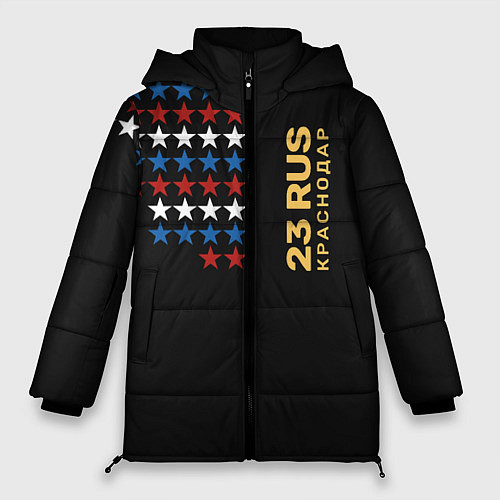 Женская зимняя куртка 23 RUS Краснодар / 3D-Светло-серый – фото 1