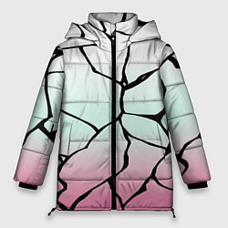 Куртка зимняя женская Шинобу Кочо Кимоно, цвет: 3D-светло-серый