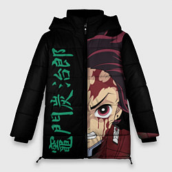 Женская зимняя куртка Танджиро из Demon Slayer