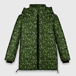 Куртка зимняя женская Милитари звёздочка, цвет: 3D-светло-серый