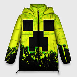 Куртка зимняя женская Creeper neon, цвет: 3D-светло-серый