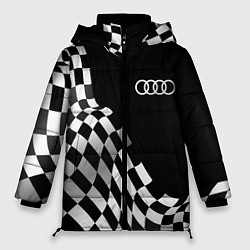 Женская зимняя куртка Audi racing flag