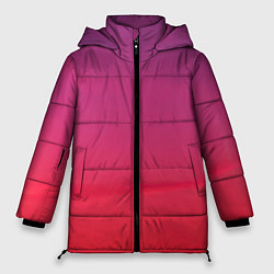 Куртка зимняя женская Красное небо, цвет: 3D-черный