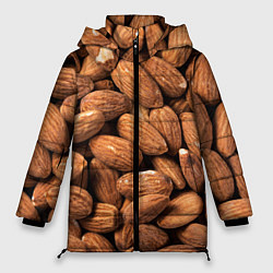 Куртка зимняя женская Миндальные орешки, цвет: 3D-черный