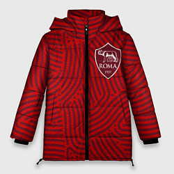Куртка зимняя женская Roma отпечатки, цвет: 3D-красный