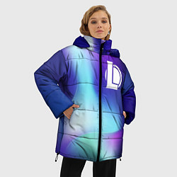 Куртка зимняя женская League of Legends northern cold, цвет: 3D-черный — фото 2