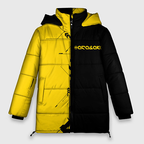 Женская зимняя куртка Arasaka corporation / 3D-Светло-серый – фото 1