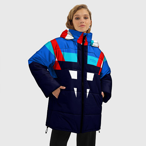 Женская зимняя куртка Как в девяностых FIRM / 3D-Светло-серый – фото 3