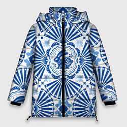 Куртка зимняя женская Blue rabbit, цвет: 3D-черный