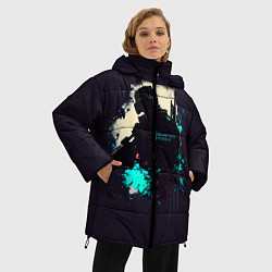 Куртка зимняя женская CS GO Art, цвет: 3D-красный — фото 2