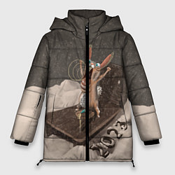 Куртка зимняя женская Дикий кролик 2023, цвет: 3D-светло-серый